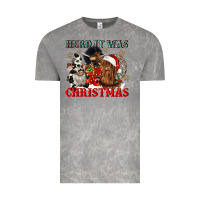 Cloud Rock herd it was christmas Vintage Tee - CowGirlArtShop