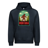 Navy montana vintage bigfoot travel Urban Hoodie - longCreatives