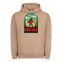 Pigment Burro montana vintage bigfoot travel Urban Hoodie - longCreatives