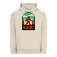 Pigment French Oak montana vintage bigfoot travel Urban Hoodie - longCreatives