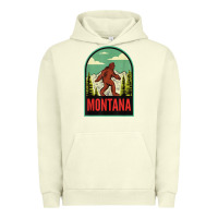 Pigment Pistachio montana vintage bigfoot travel Urban Hoodie - longCreatives