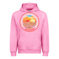 Fuchsia Pink Vintage Grand Canyon National Park Retro 80s Graphic Urban Hoodie - longCreatives