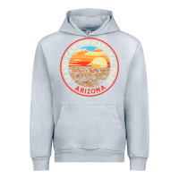 Heather Grey Vintage Grand Canyon National Park Retro 80s Graphic Urban Hoodie - longCreatives