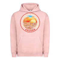 Pigment Salmon Vintage Grand Canyon National Park Retro 80s Graphic Urban Hoodie - longCreatives
