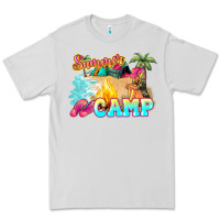 Dove Grey summer camp Premium Tee - NancyCooperArtShop