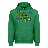 Emerald mardi gras with truck Urban Hoodie - AdoDesignShop