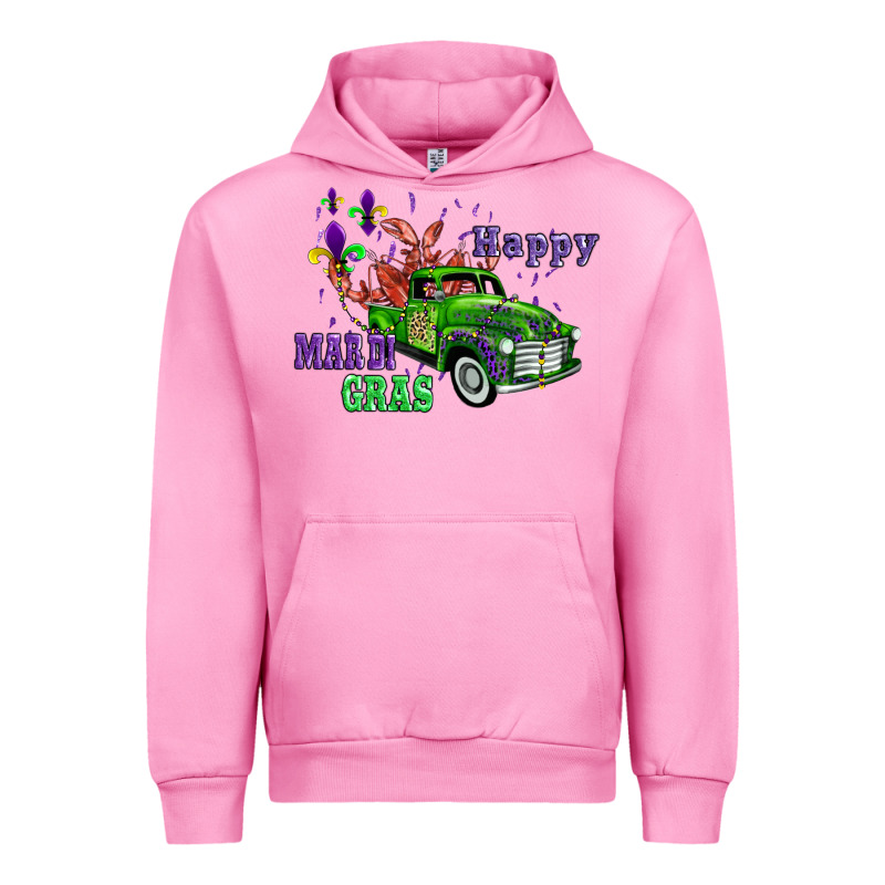 Mardi Gras With Truck Urban Hoodie by AdoDesignShop | Teevron
