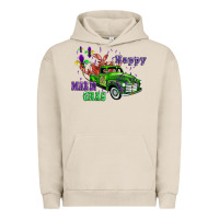 Pigment French Oak mardi gras with truck Urban Hoodie - AdoDesignShop