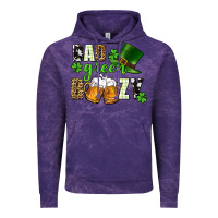 Cloud Purple Bad green boozy St. Patrick's Day Vintage Hoodie - CowGirlArtShop