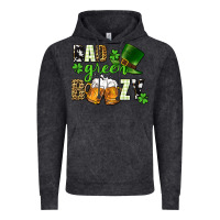 Vintage Black Bad green boozy St. Patrick's Day Vintage Hoodie - CowGirlArtShop