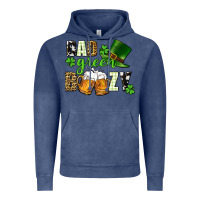 Vintage Denim Bad green boozy St. Patrick's Day Vintage Hoodie - CowGirlArtShop