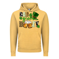 Vintage Mustard Bad green boozy St. Patrick's Day Vintage Hoodie - CowGirlArtShop