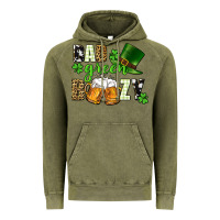 Vintage Olive Bad green boozy St. Patrick's Day Vintage Hoodie - CowGirlArtShop