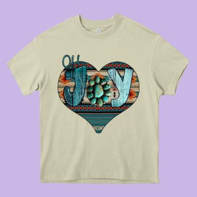 Joy Christmas Heavy Core Tee Designed By Bettercallsaul