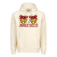 Sandshell Jingle Bells Premium Hoodie - CowhideDigitalArt
