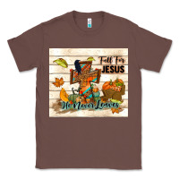 Chestnut fall for jesus he never leaves Classic Tee - TumblerDesignByShophia