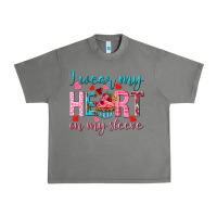 Tornado I wear my heart on my sleeve Valentine's Day Urban Heavy Tee - HowdyJamesFarm