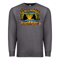 Charcoal Heather the best memories are made around the campfire camping Premium Sweatshirt - BarkalooDesign