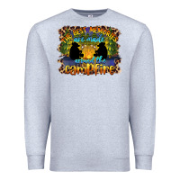Heather Grey the best memories are made around the campfire camping Premium Sweatshirt - BarkalooDesign