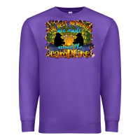 Purple the best memories are made around the campfire camping Premium Sweatshirt - BarkalooDesign