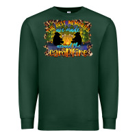 Sports Green the best memories are made around the campfire camping Premium Sweatshirt - BarkalooDesign