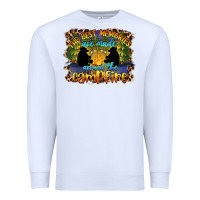 White the best memories are made around the campfire camping Premium Sweatshirt - BarkalooDesign