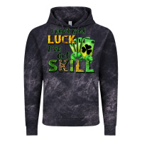 Cloud Black I don't need luck i've got skill Vintage Hoodie - CowGirlArtShop