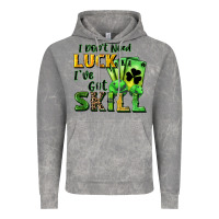 Cloud Rock I don't need luck i've got skill Vintage Hoodie - CowGirlArtShop