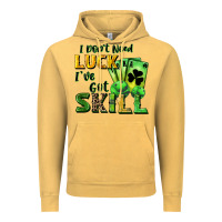 Vintage Mustard I don't need luck i've got skill Vintage Hoodie - CowGirlArtShop
