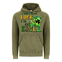 Vintage Olive I don't need luck i've got skill Vintage Hoodie - CowGirlArtShop