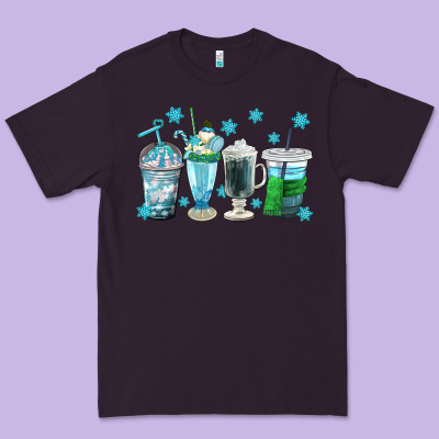 Winter Coffee Cup Premium Tee Designed By Texasbilliewilder
