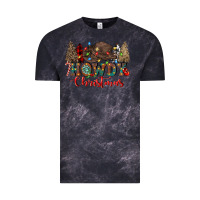 Cloud Black howdy christmas Vintage Tee - CowGirlArtShop