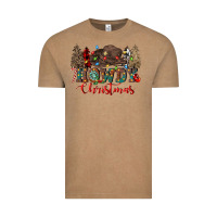 Vintage Coffee howdy christmas Vintage Tee - CowGirlArtShop