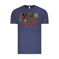 Vintage Denim howdy christmas Vintage Tee - CowGirlArtShop