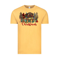 Vintage Mustard howdy christmas Vintage Tee - CowGirlArtShop