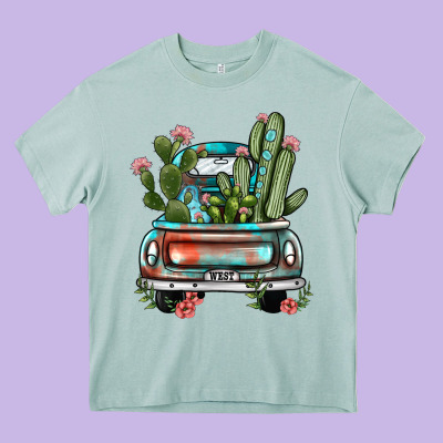 Farm Truck, Heavy Core Tee Designed By Jahusdesignshop