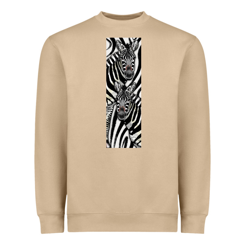 Zebra Heavyweight Sweatshirt by LillyAllenDesigns | Teevron
