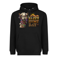 Black happy hump day camel Heavyweight Hoodie - BarkalooDesign