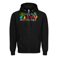 Black be salty Zipper Hoodie - Artiststas