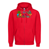 Red be salty Zipper Hoodie - Artiststas