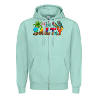 Seafoam be salty Zipper Hoodie - Artiststas
