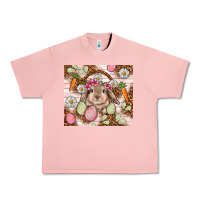 Salmon Easter Bunny tumbler Easter Day Urban Heavy Tee - HowdyJamesFarm