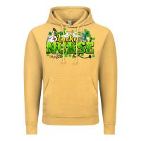 Vintage Mustard Lucky Nurse St. Patrick's Day Vintage Hoodie - HowdyJamesFarm