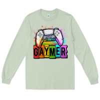 Matcha gaymer lgbtq gaming Long Sleeve Tee - OliviaCreatesArt
