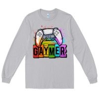 Moon Dust gaymer lgbtq gaming Long Sleeve Tee - OliviaCreatesArt