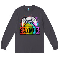 Smoke gaymer lgbtq gaming Long Sleeve Tee - OliviaCreatesArt