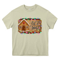 Mossy Let it snow Heavy Core Tee - Bettercallsaul