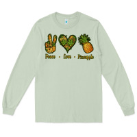 Matcha Peace Love Pineapple Long Sleeve Tee - Jasminsmagicworld
