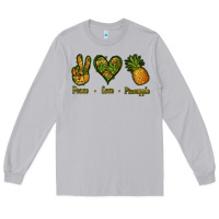 Moon Dust Peace Love Pineapple Long Sleeve Tee - Jasminsmagicworld