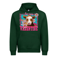 Forest Green be my valentine with guarnsey Urban Hoodie - AdoDesignShop